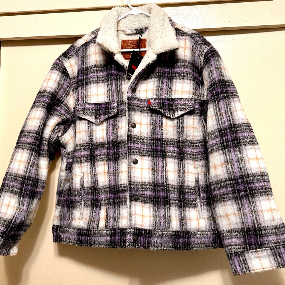 SHERPA TRUCKER JACKET  VINTAGE RELAXED FIT